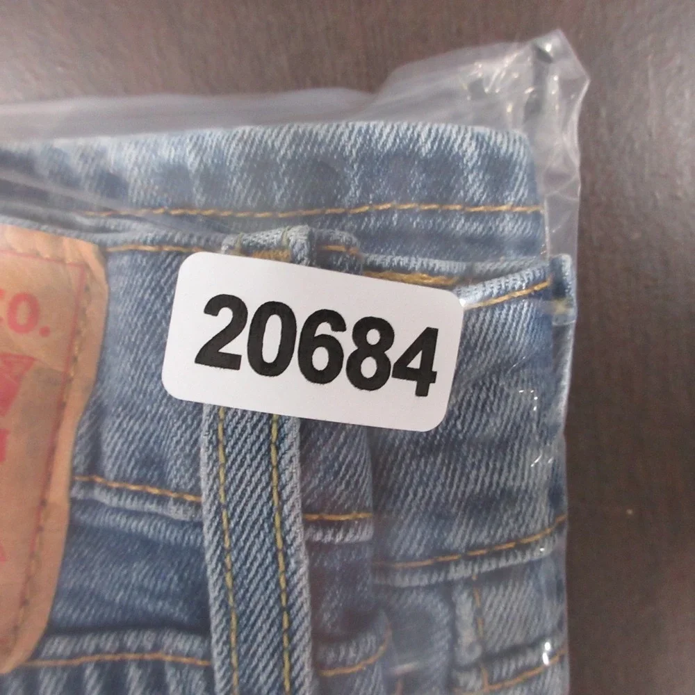 Levis Jeans Mens 34x30 Blue 505 Regular Straight Faded Work Zip Fly‎ Denim Pants